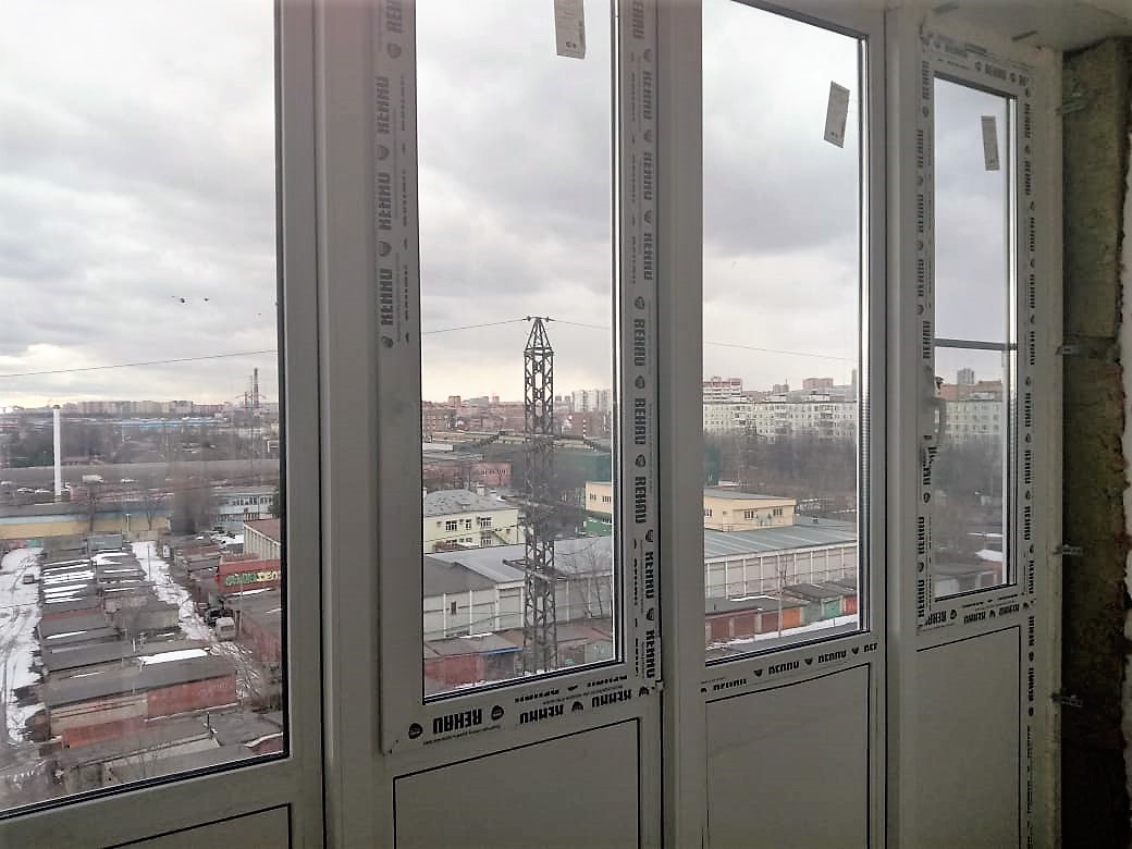 Теплое панорамное остекление ЖК Академик