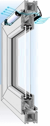 Проветриватели воздуха VENTAIR® являются элементами вентиляционной системы, гарантирующими приток свежего воздуха в помещениях.