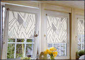Рольшторы (рулонные шторы)- изящное обрамление пластиковых окон REHAU